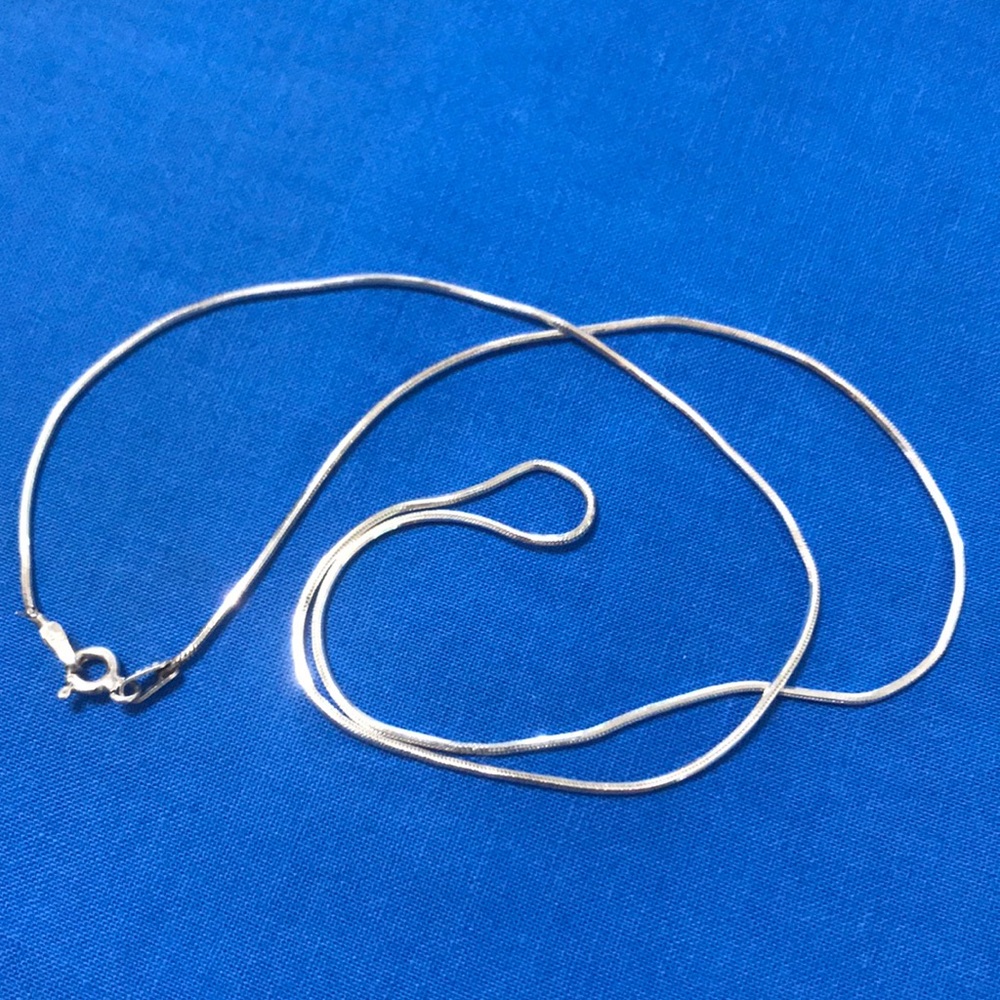 Liquid silver chain